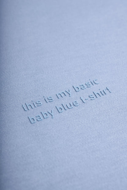 365 Basic Tee - Baby Blue