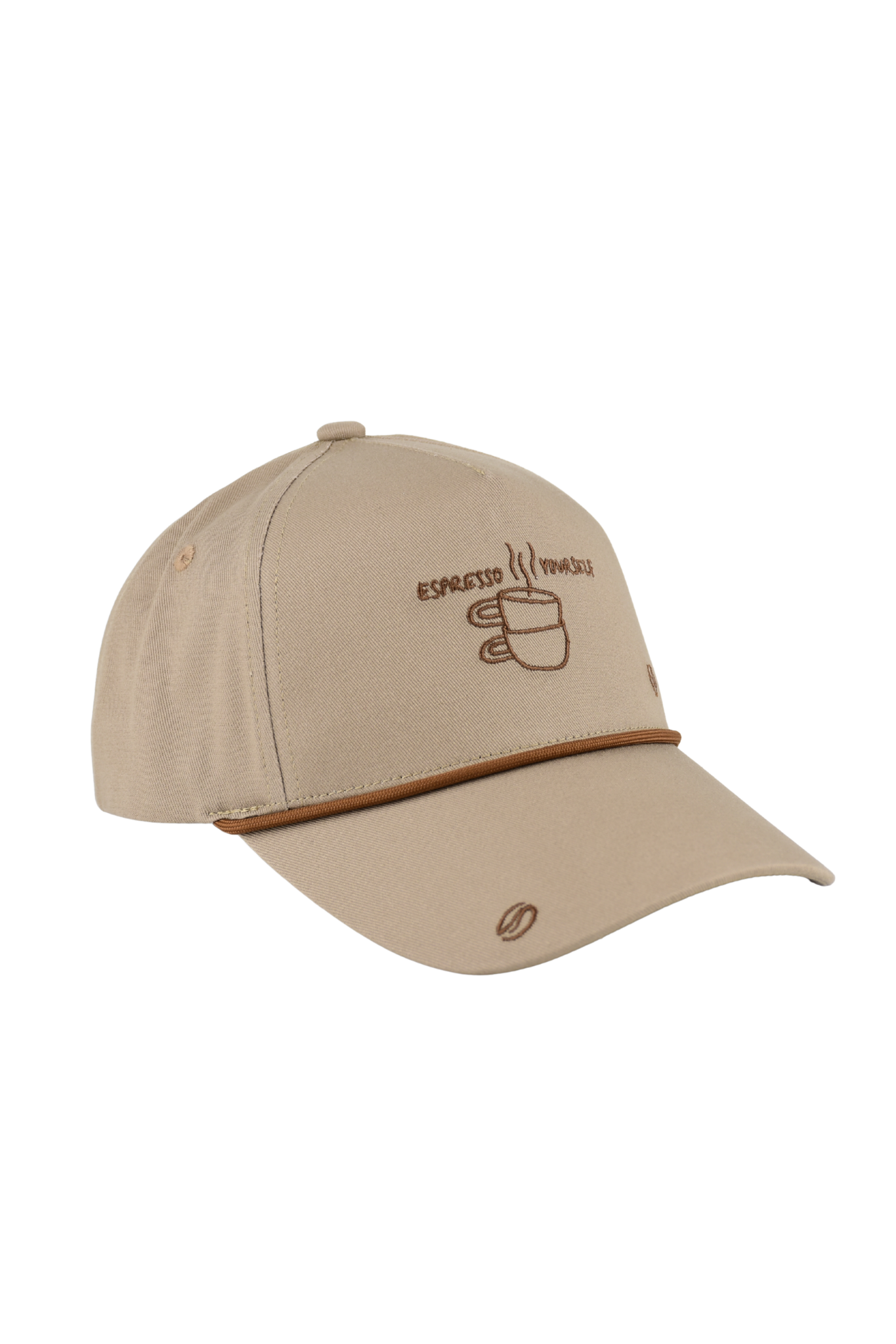 "Espresso Yourself" Cap - Sand & Mocha