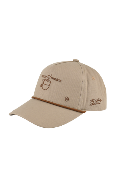 "Espresso Yourself" Cap - Sand & Mocha