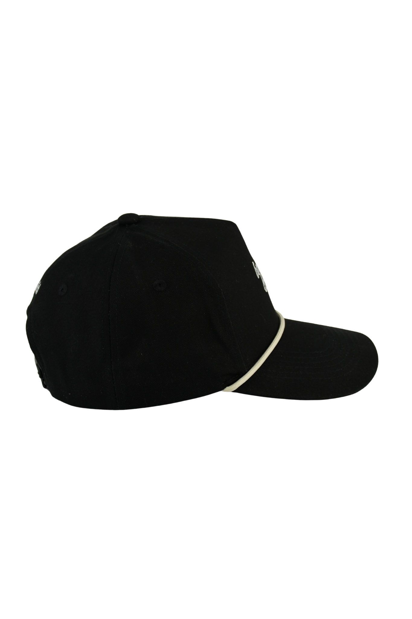 Booked & Busy......bitch"" Cap - Black & Ivory