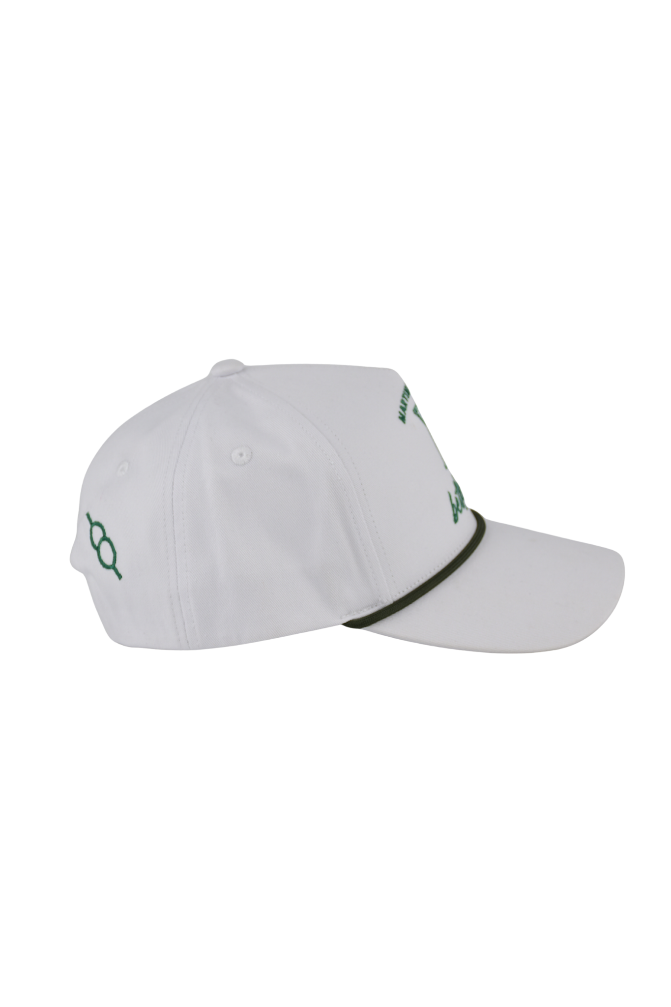 "Martini Makes It Betterini" Cap - White & Olive