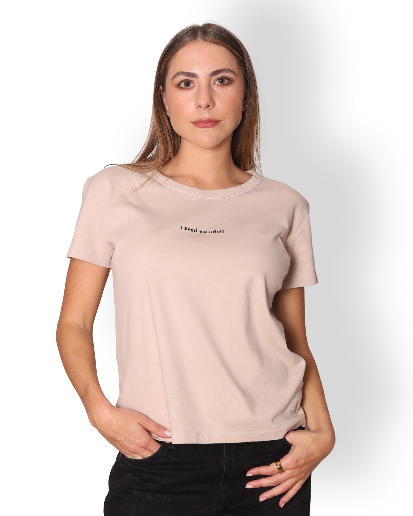 Women's - i need an advil - nude tee