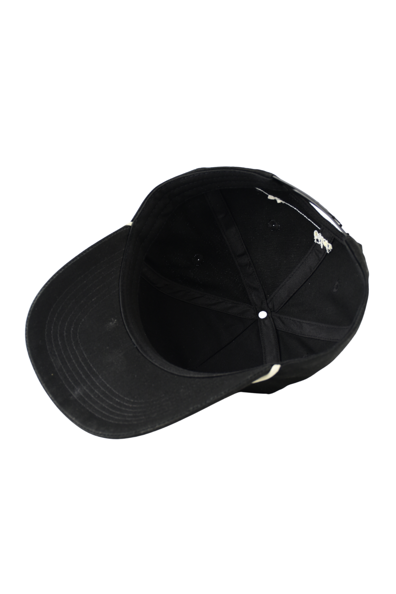 Booked & Busy......bitch"" Cap - Black & Ivory