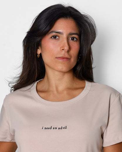 Women's - i need an advil - nude tee