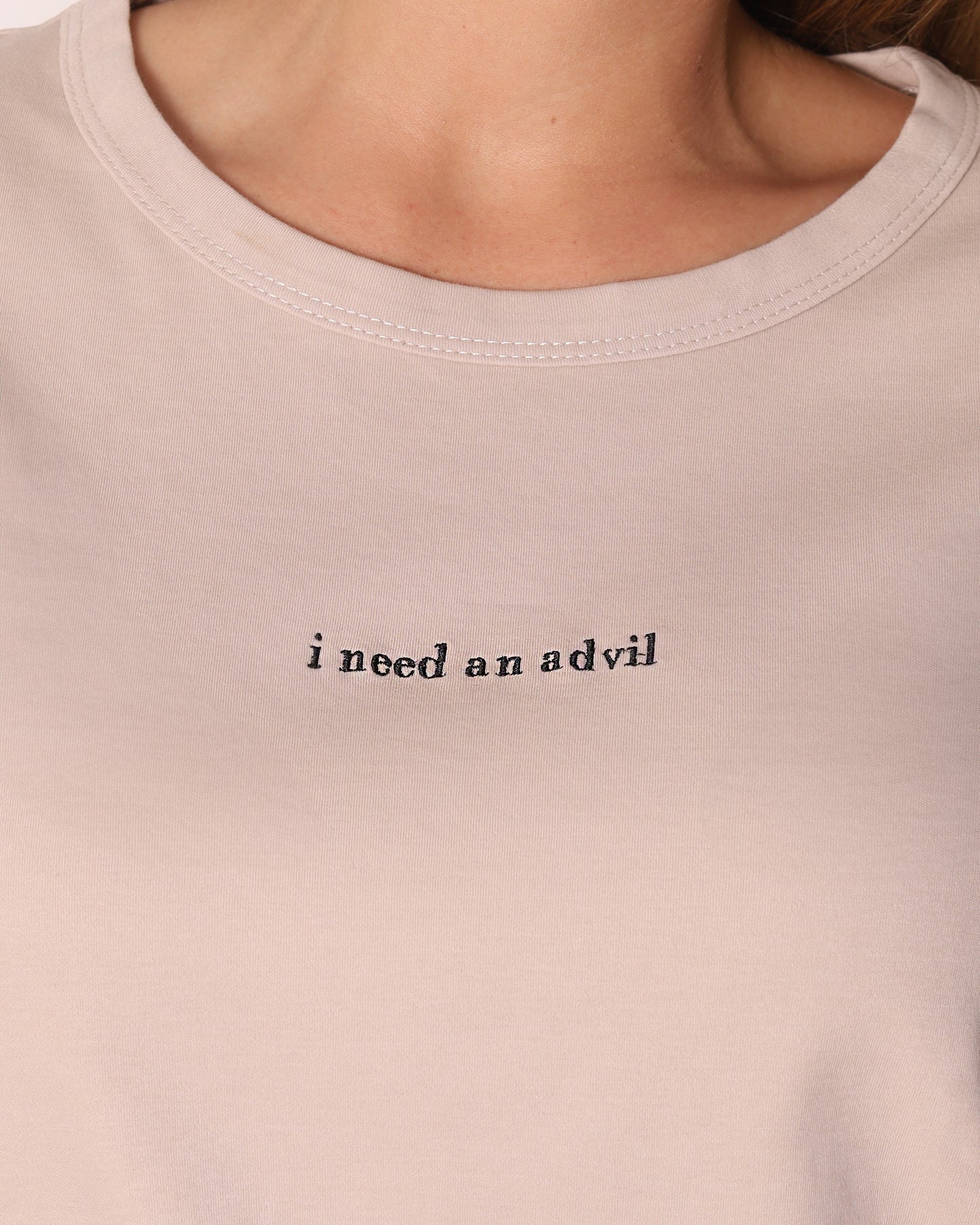 Women's - i need an advil - nude tee