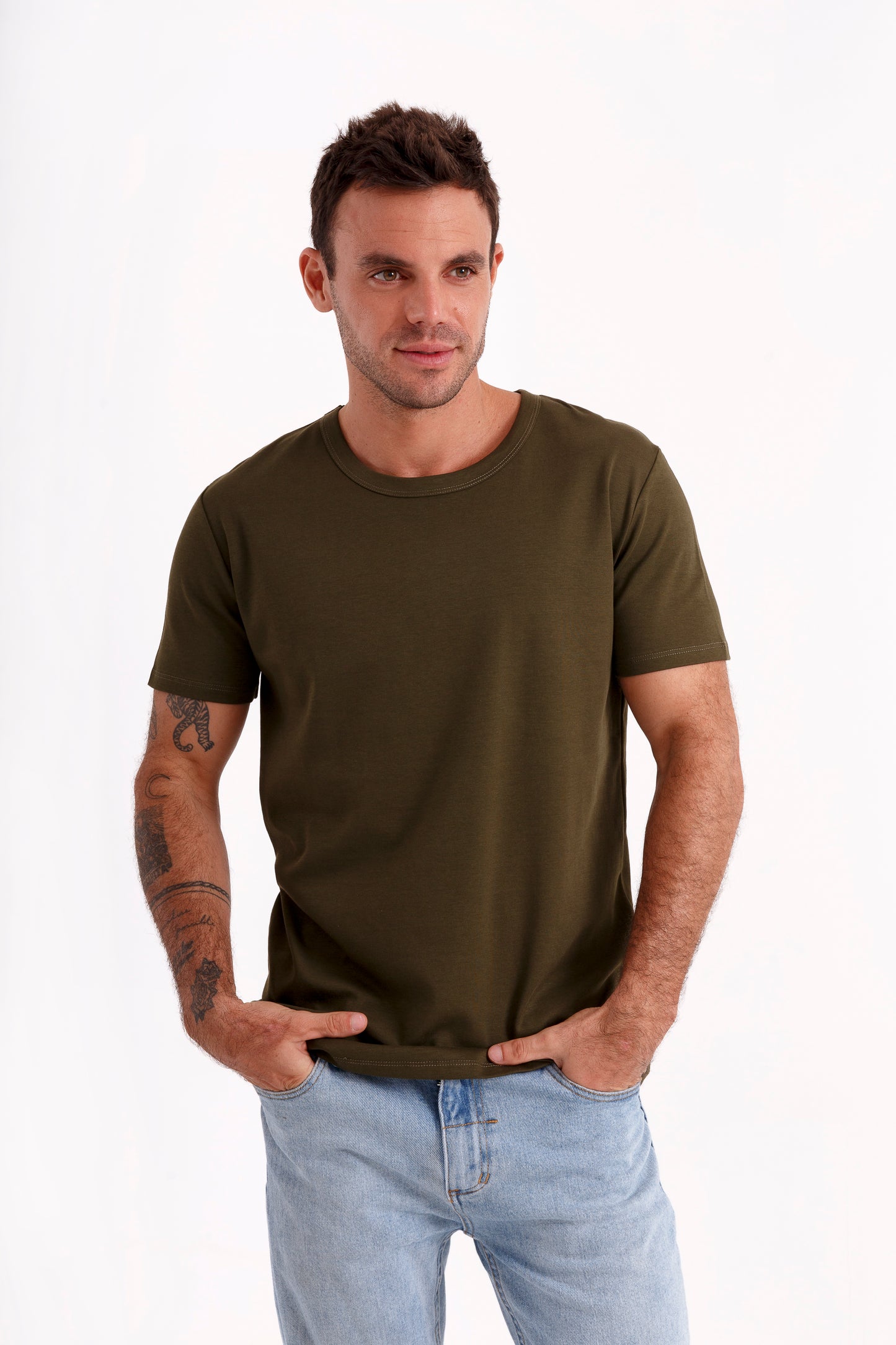 Men's "This t-shirts is green because it's ecofriendly"