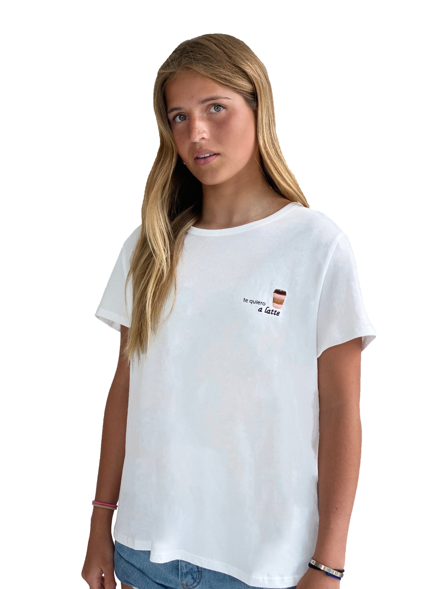 Women's T-Shirt - "Te quiero a latte"