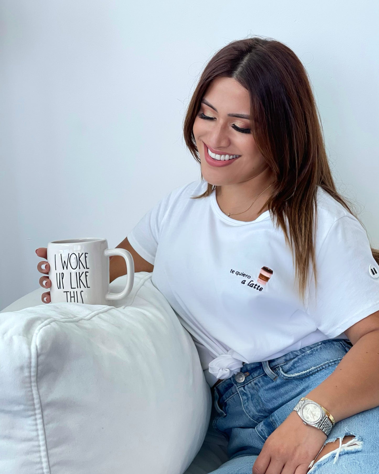 Women's T-Shirt - "Te quiero a latte"